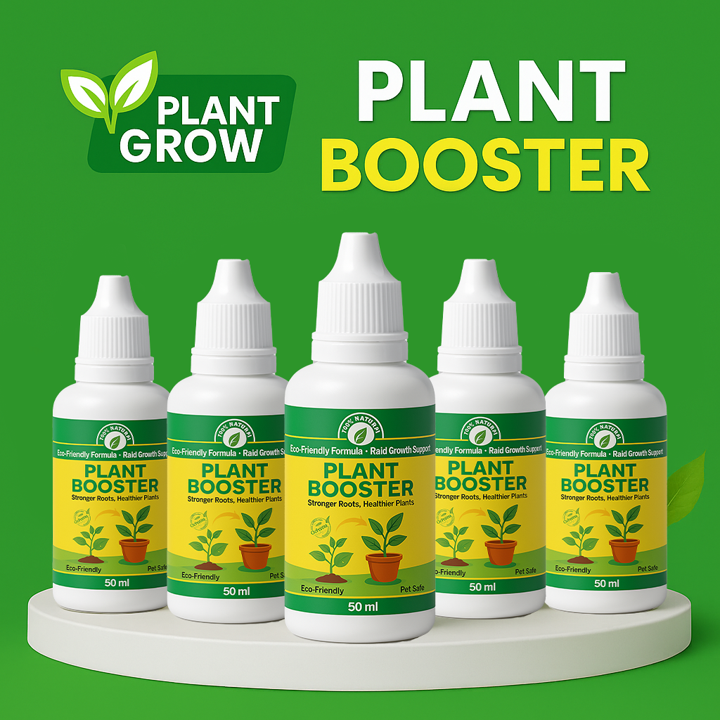 Organic Plant Grow - Faster Growth & Stronger Roots