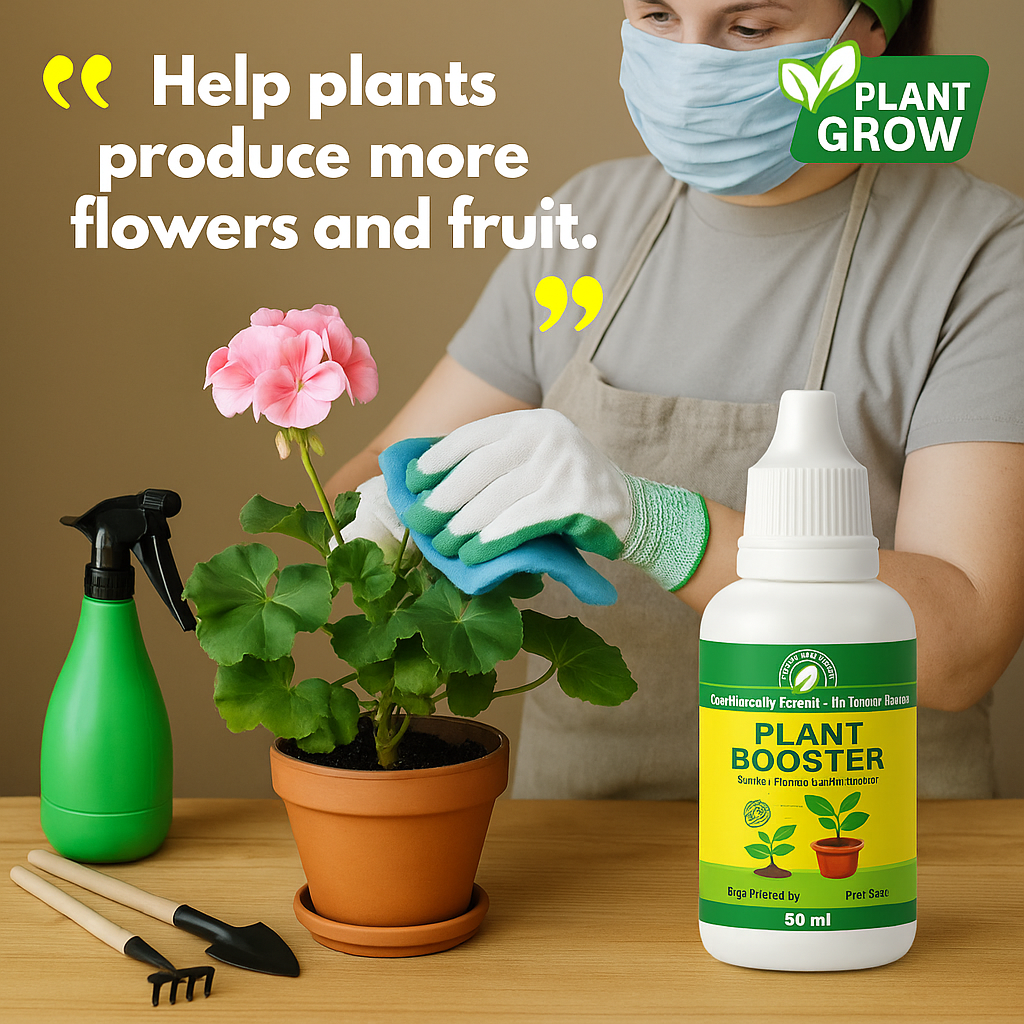 Organic Plant Grow - Faster Growth & Stronger Roots